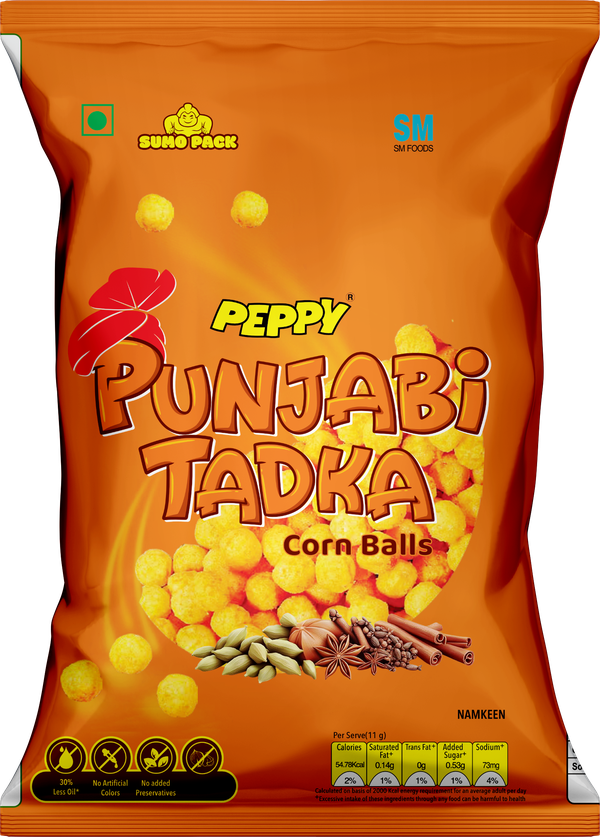Peppy Punjabi Tadka Corn Balls Sumo